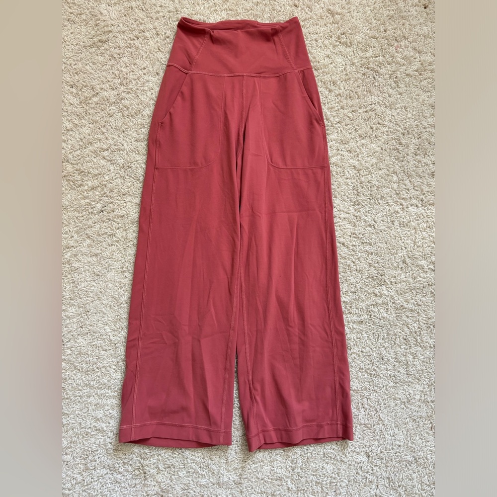 Lululemon High-Rise Align Wide Leg Leggings Crop 23”